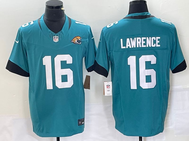 Men Jacksonville Jaguars #16 Lawrence Green 2023 Nike Vapor Limited NFL Jersey->tennessee titans->NFL Jersey